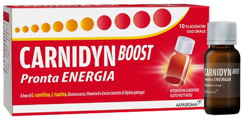 CARNIDYN BOOST 10 FLACONCINI - Farmacia di Regoledo Srl