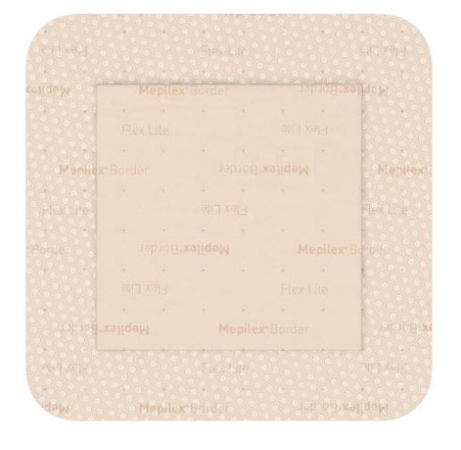 MEDICAZIONE IN SCHIUMA DI POLIURETANO MEPILEX BORDER FLEX LITE 4X5 CM 10 PEZZI - Farmacia di Regoledo Srl