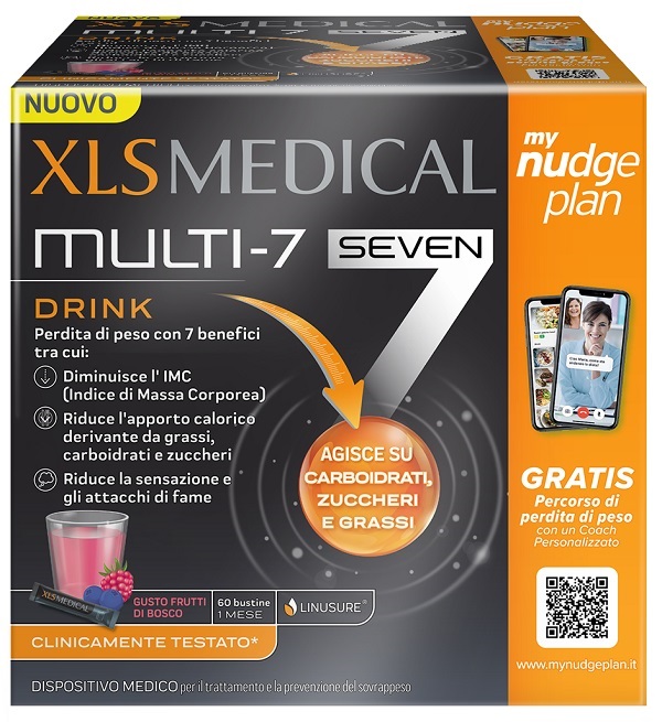 XLS MEDICAL MULTI7 DRINK 60 BUSTINE - Farmacia di Regoledo Srl