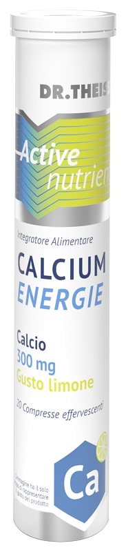 THEISS ATIVE NUTRIENT CALCIUM ENERGIE LIMONE 20 COMPRESSE EFFERVESCENTI - Farmacia di Regoledo Srl