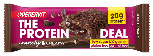 THE PROTEIN DEAL BROWNIE LOVER BARRETTA 55 G - Farmacia di Regoledo Srl