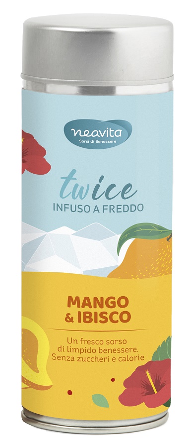 NEAVITA TWICE INFUSO MANGO E IBISCO 90 G - Farmacia di Regoledo Srl
