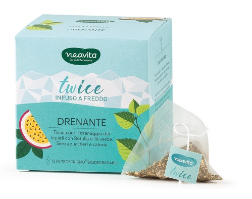 NEAVITA TWICE INFUSO DRENANTE FILTROSCRIGNO 15 FILTRI - Farmacia di Regoledo Srl