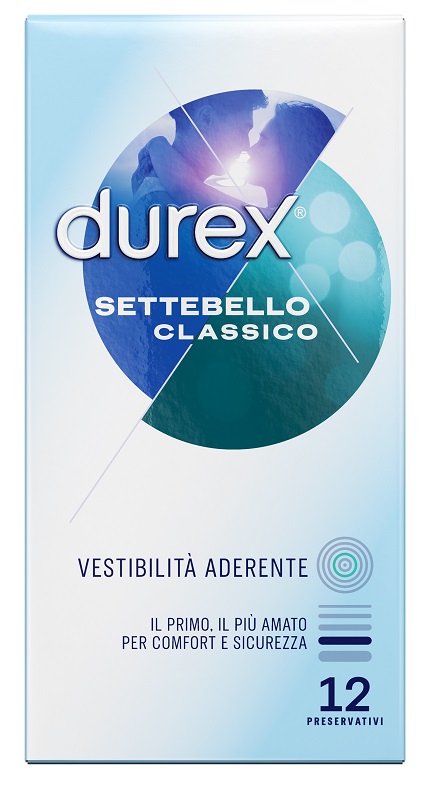 PROFILATTICO DUREX SETTEBELLO CLASSICO 12 PEZZI - Farmacia di Regoledo Srl