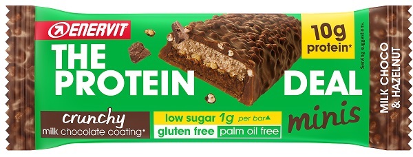 ENERVIT PROTEIN DEAL BAR HAZELNUT 33 G - Farmacia di Regoledo Srl