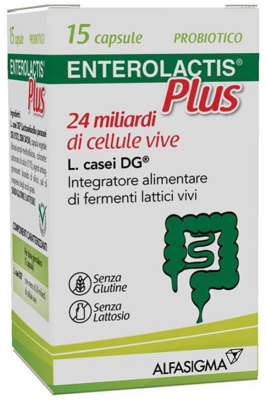 ENTEROLACTIS PLUS 15 CAPSULE - Farmacia di Regoledo Srl