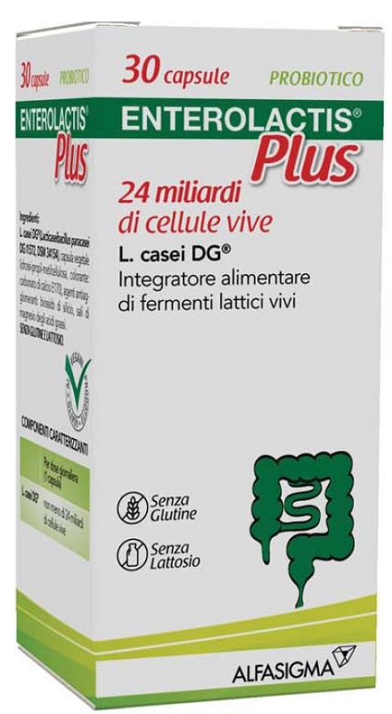 ENTEROLACTIS PLUS 30 CAPSULE - Farmacia di Regoledo Srl