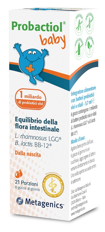 PROBACTIOL BABY GOCCE 21 PORZIONI 5 ML - Farmacia di Regoledo Srl