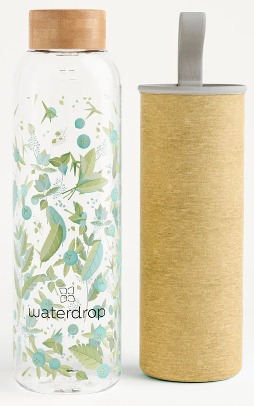 WATERDROP BOTTIGLIA VETRO CLEAN DA 600 ML - Farmacia di Regoledo Srl