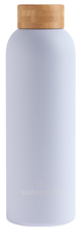 WATERDROP BOTTIGLIA ACCIAIO PASTEL PURPLE MATT DA 600 ML - Farmacia di Regoledo Srl