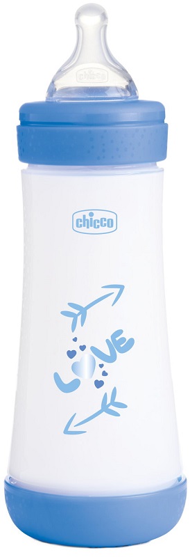 CHICCO BIBERON P5 300ML FAST SILICONE BOY - Farmacia di Regoledo Srl