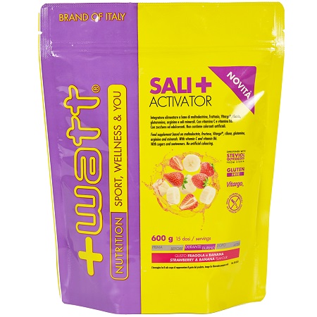 SALI+ ACTIVATOR BANANA E FRAGOLA 600 G - Farmacia di Regoledo Srl