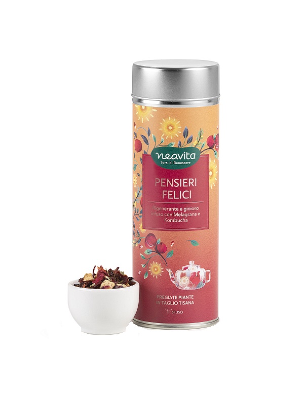 NEAVITA INFUSO PENSIERI FELICI RIGENERANTE GIOIOSO 90 G - Farmacia di Regoledo Srl