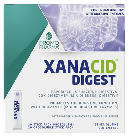XANACID DIGEST 20 STICK - Farmacia di Regoledo Srl