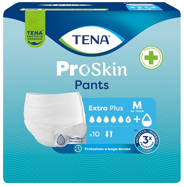 TENA PANTS EXTRA PLUS M 10 PEZZI - Farmacia di Regoledo Srl