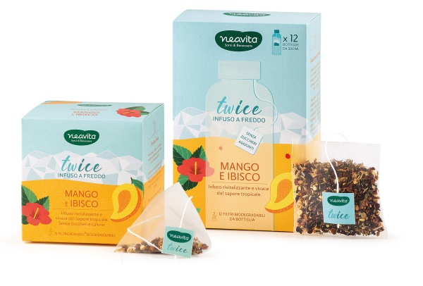 NEAVITA INFUSO TWICE MANGO/IBISCO MAXIFILTRO TO GO 12 PEZZI - Farmacia di Regoledo Srl