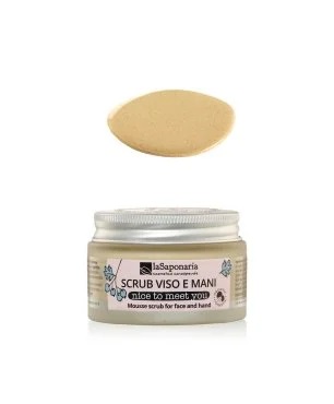 SCRUB MOUSSE VISO & MANI NEW NICE TO MEET YOU 45 ML - Farmacia di Regoledo Srl