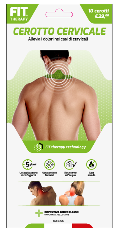 FIT THERAPY CEROTTO CERVICALE 10 PEZZI - Farmacia di Regoledo Srl