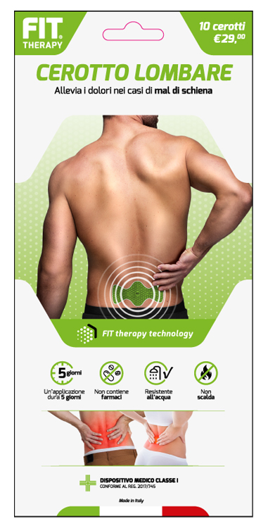 FIT THERAPY CEROTTO LOMBARE 10 PEZZI - Farmacia di Regoledo Srl