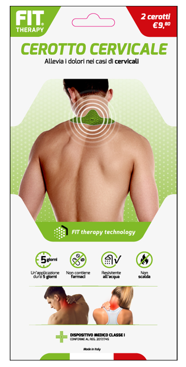 FIT THERAPY CEROTTO CERVICALE 2 PEZZI - Farmacia di Regoledo Srl