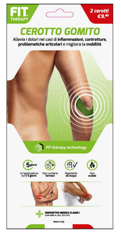 FIT THERAPY CEROTTO GOMITO 2 PEZZI - Farmacia di Regoledo Srl