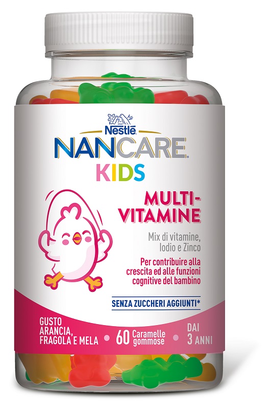 NANCARE KIDS MULTIVITAMINE 60 GUMMIES - Farmacia di Regoledo Srl