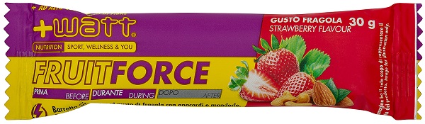 FRUIT FORCE FRAGOLA BARRETTA 30 G - Farmacia di Regoledo Srl