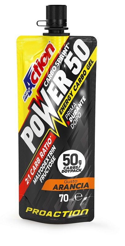 PROACTION CARBO SPRINT POWER 50 ARANCIA 70 ML - Farmacia di Regoledo Srl