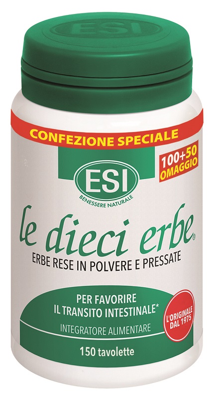 ESI LE DIECI ERBE 100 TAVOLETTE + 50 TAVOLETTE OMAGGIO - Farmacia di Regoledo Srl