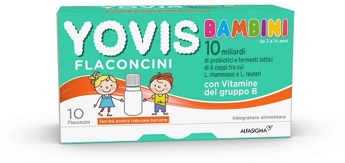 YOVIS BAMBINI BANANA 10 FLACONCINI DA 10 ML - Farmacia di Regoledo Srl