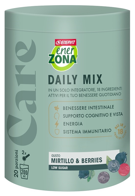 ENERZONA CARE DAILY MIX GUSTO MIRTILLO & BERRIES 400 G - Farmacia di Regoledo Srl