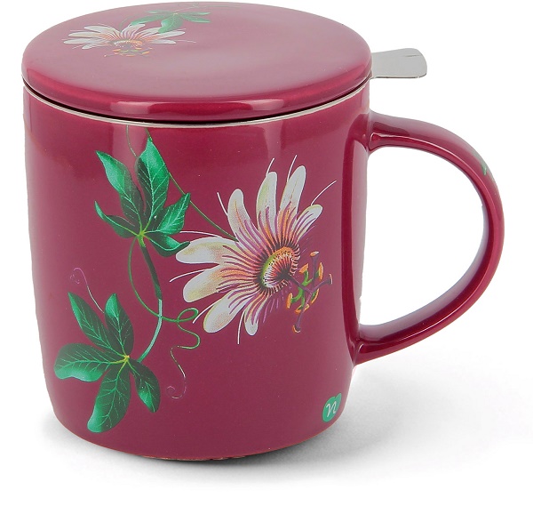 NEAVITA INFUSIERA CON FILTRO ACCIAIO HERBARIUM PASSIFLORA 350 ML - Farmacia di Regoledo Srl