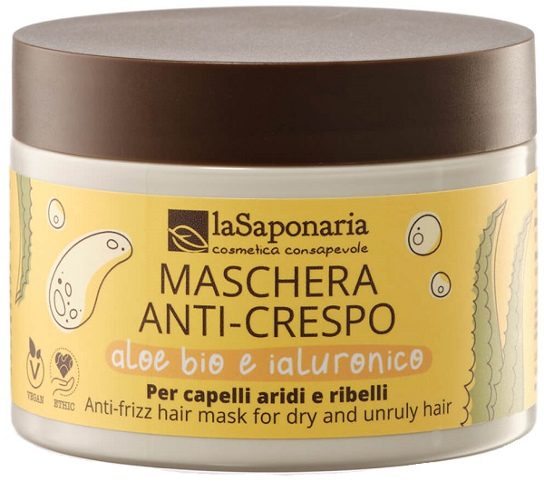 MASCHERA ANTI CRESPO ALOE BIO IALURONICO 200 ML - Farmacia di Regoledo Srl