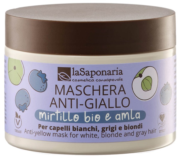 MASCHERA ANTI GIALLO MIRTILLO BIO AMLA 200 ML - Farmacia di Regoledo Srl